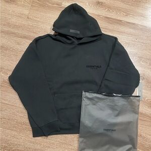 Extra Small Essentials Black Hoodie